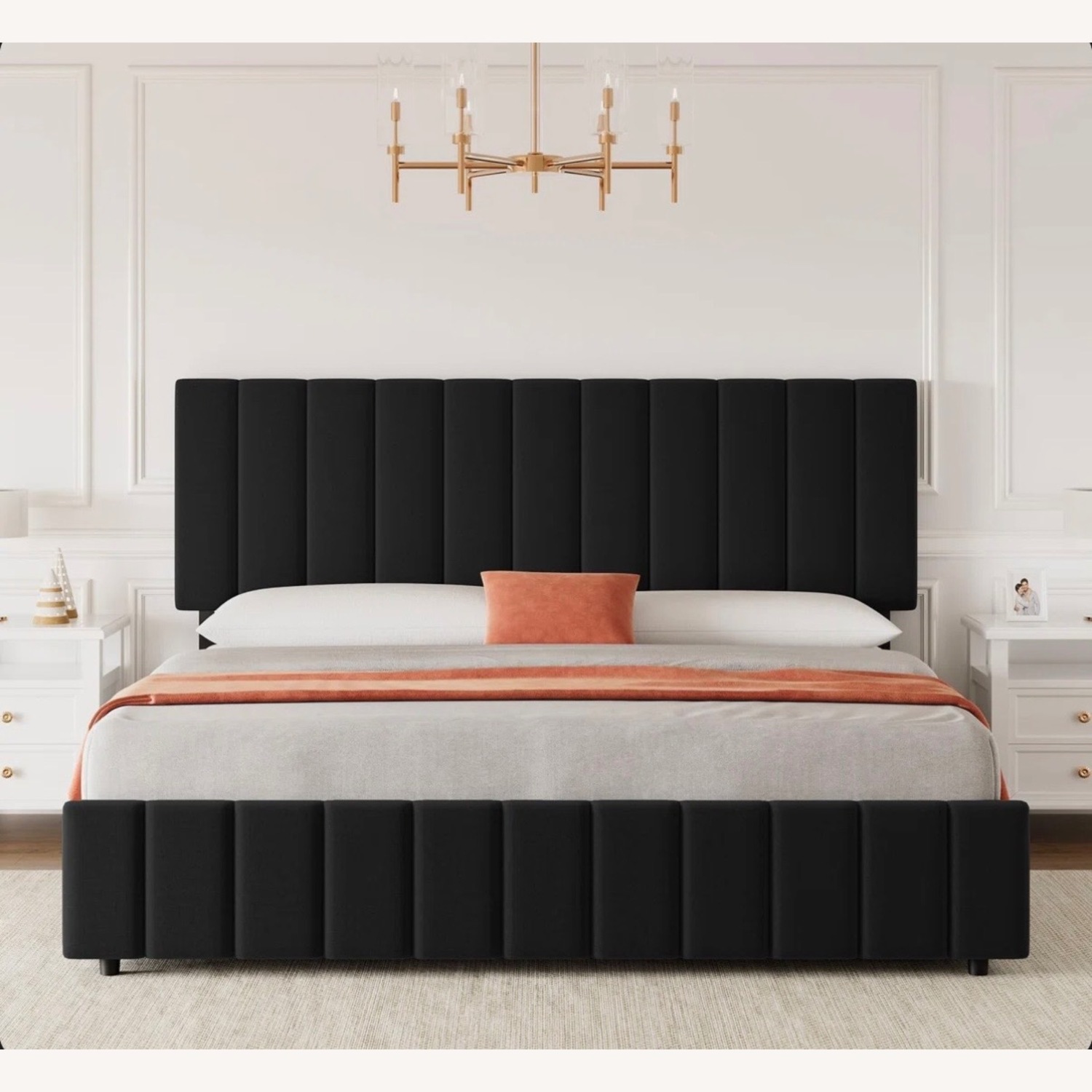 Black King Bed - image-0
