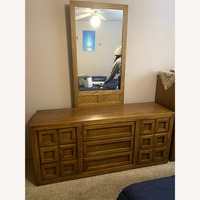 Vintage Solid Oak Dresser