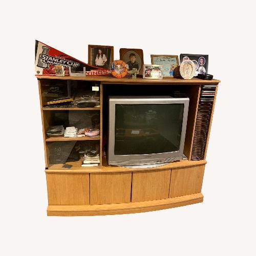 Used Entertainment Center With Lots of Storage for sale on AptDeco