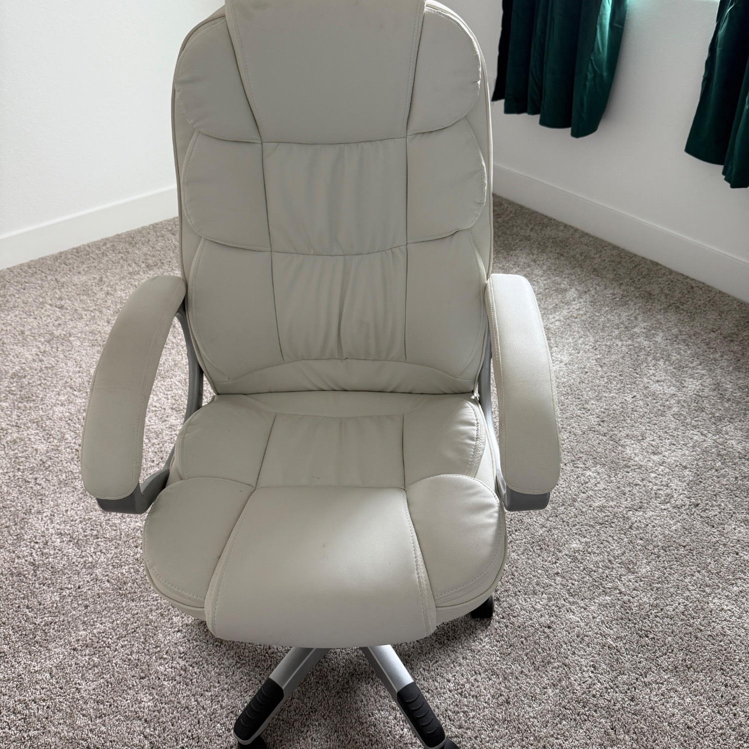 Enosburg White Office Chair - image-4