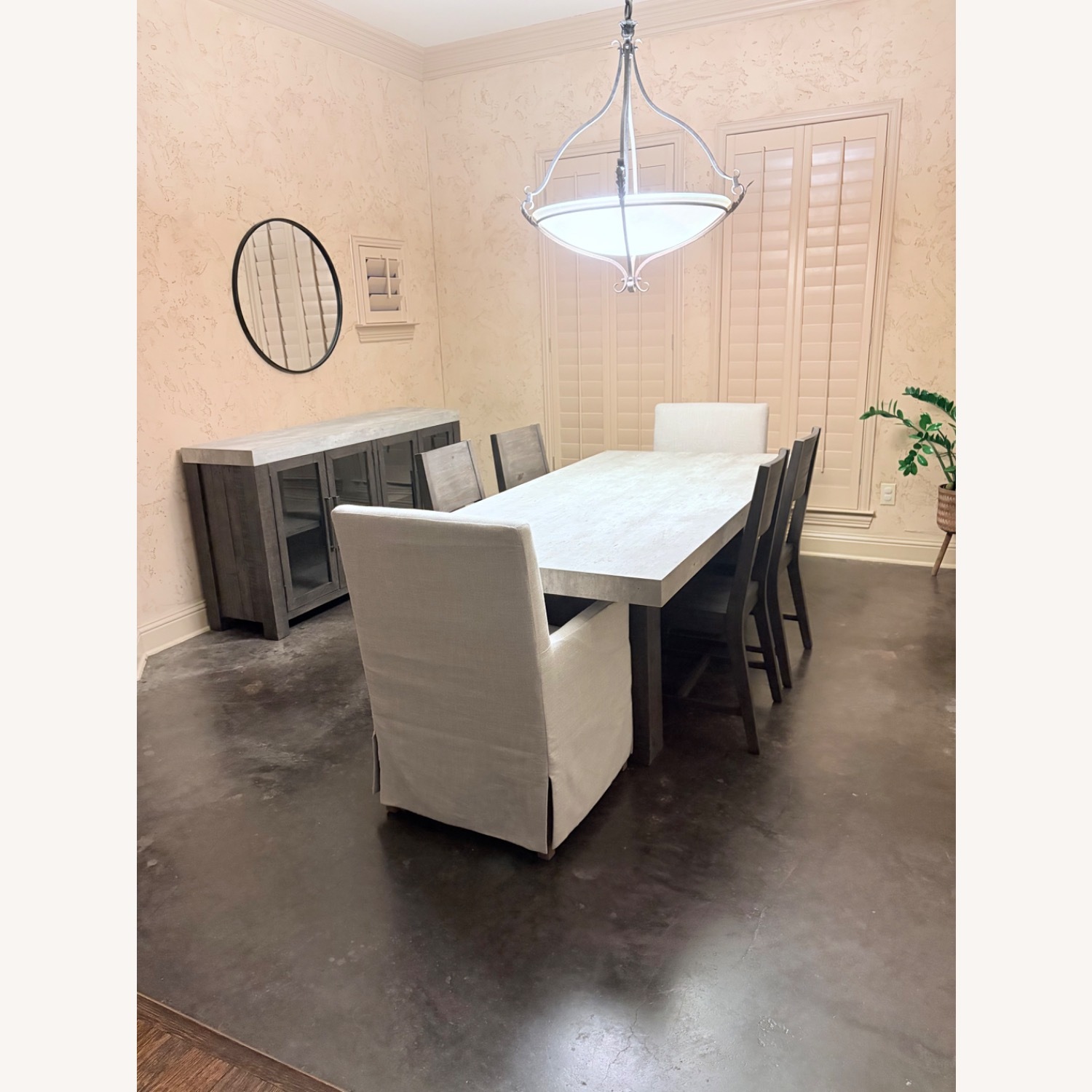 Living Spaces Titan Dining Set  - image-1