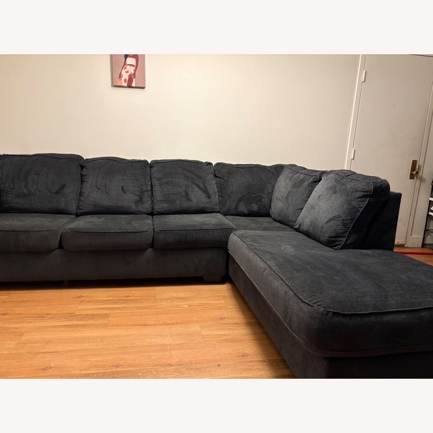 Ashley Furniture Altari Dark Gray Wood 2 Piece Sectional - image-5