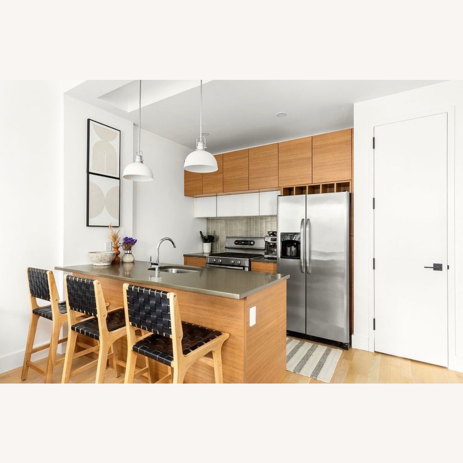 Ceylon Natural Wood Stools - image-1