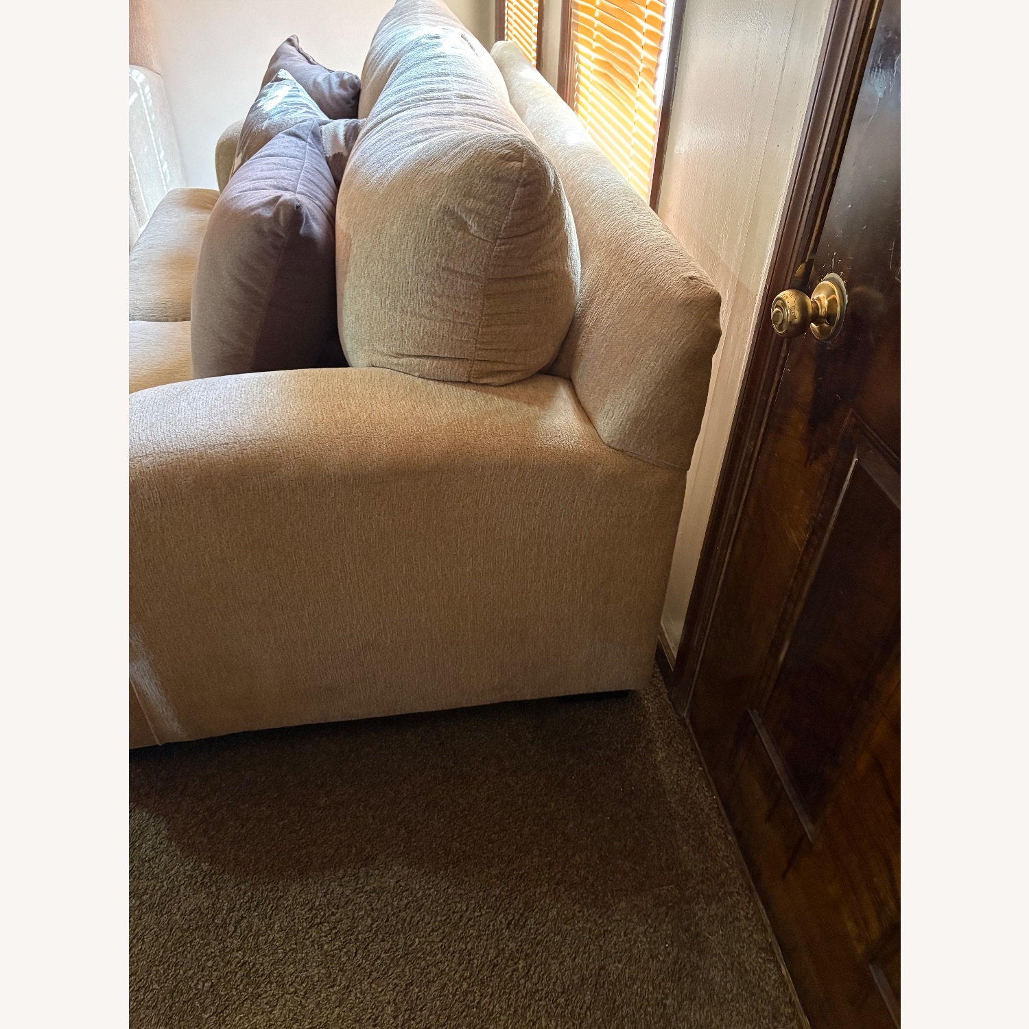 Ashley Furniture Fabric Loveseat - image-2