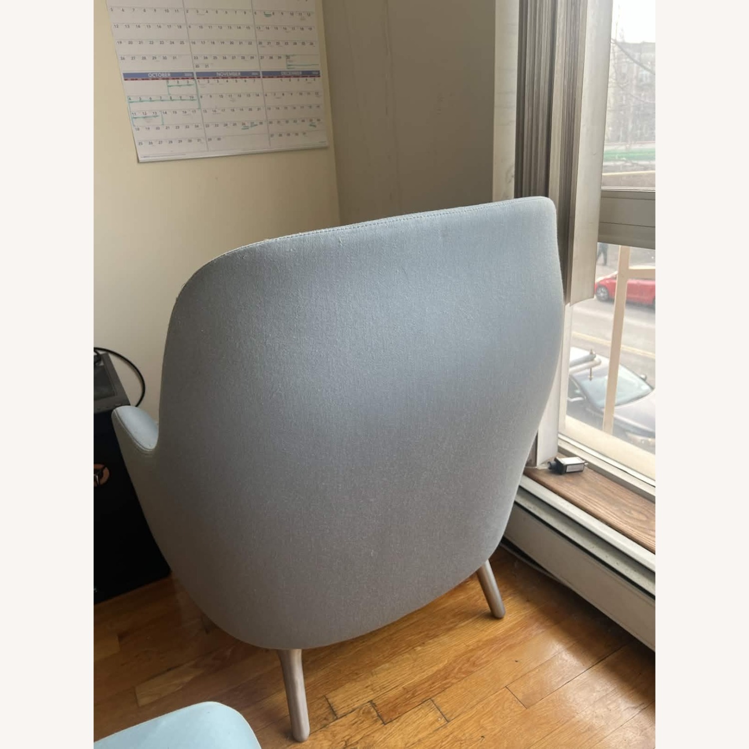 Fritz Hansen Light Gray Fri Chair by Jaime Hayon - image-3