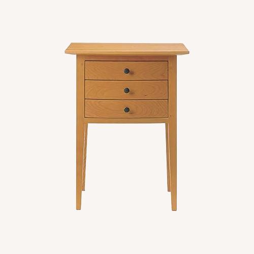 Used Set Pompanoosuc Mills Maple Wood Nightstands for sale on AptDeco