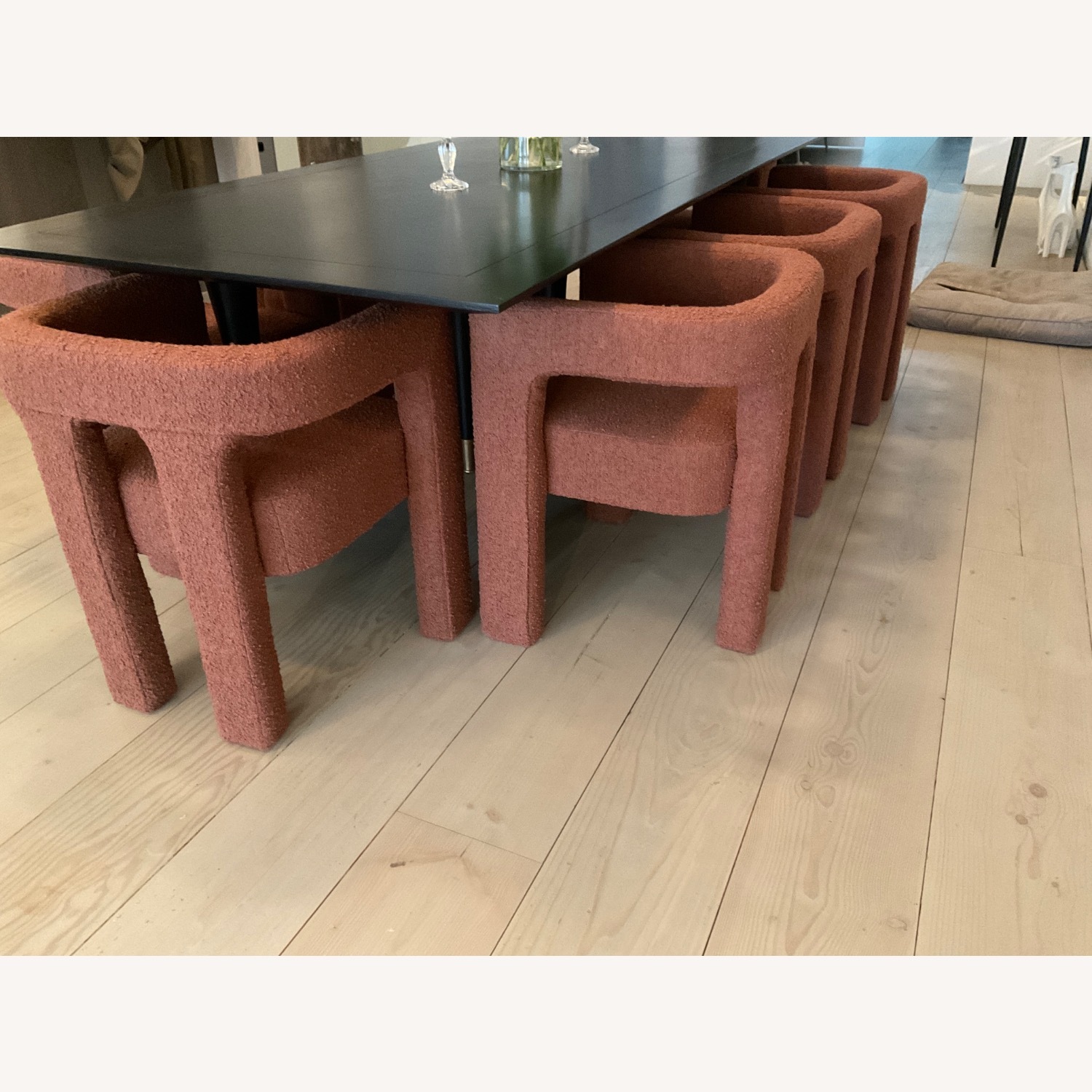 Stature Boucle Dining Chairs - Set of 8 - image-2