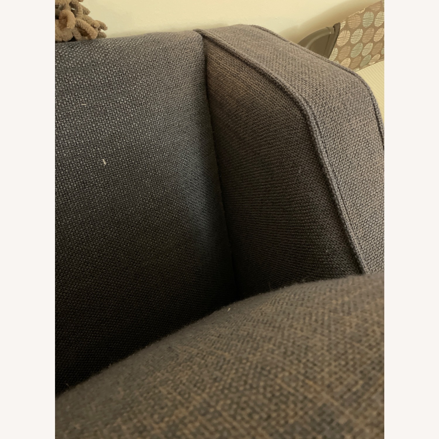 West Elm Paidge Blue 2 Piece Sectional - image-3