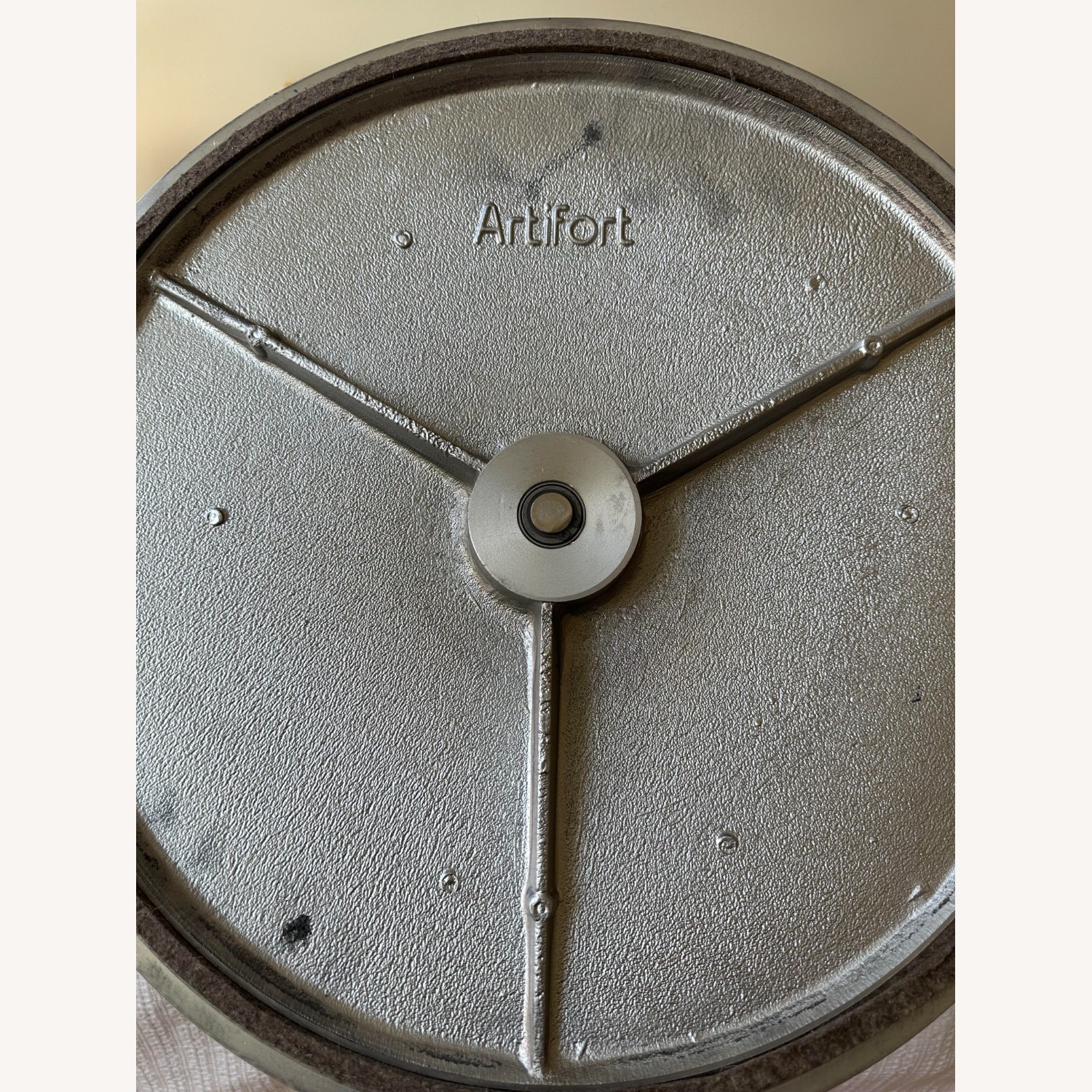 Artifort Leather Tulip Armchair and Ottoman  - image-8