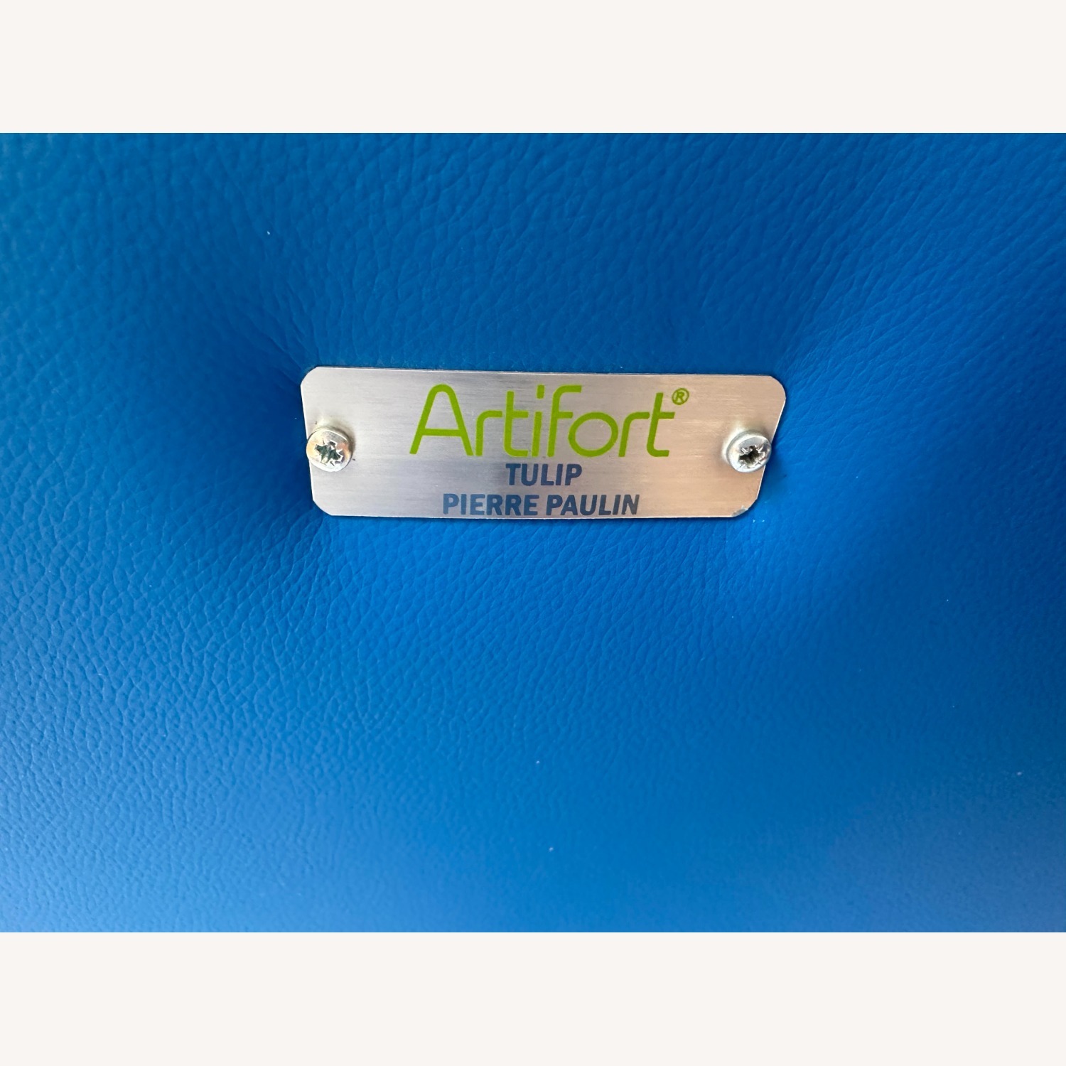 Artifort Leather Tulip Armchair and Ottoman  - image-10