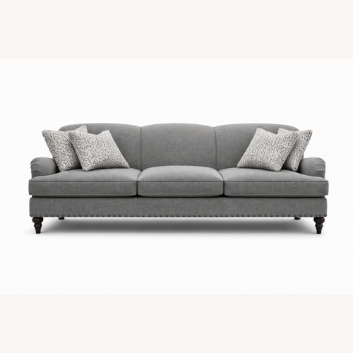 Used Arhaus Outerbanks Dark Gray Fabric 3+ Seater Sofa for sale on AptDeco