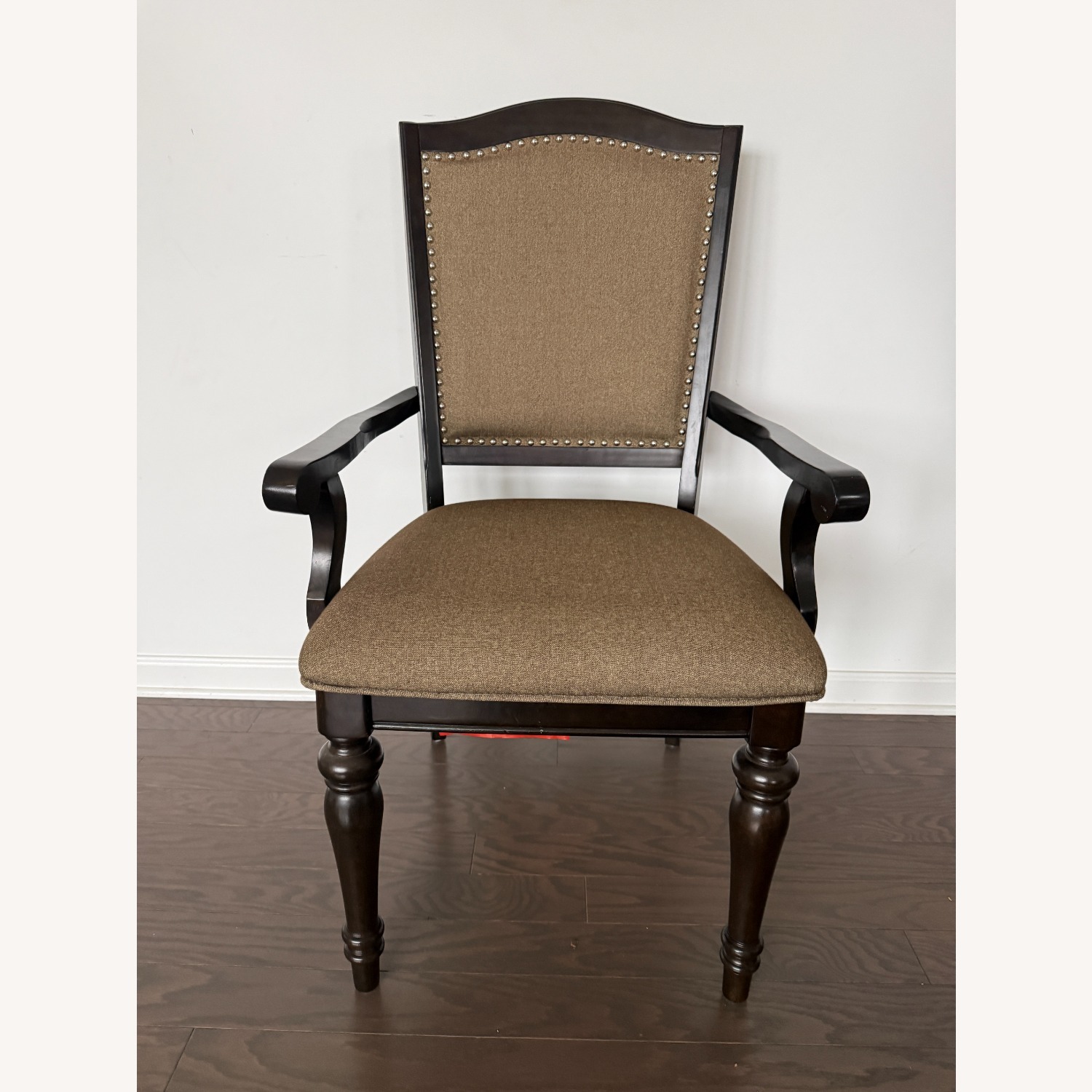 Dark Brown Marble Dining Set - image-4