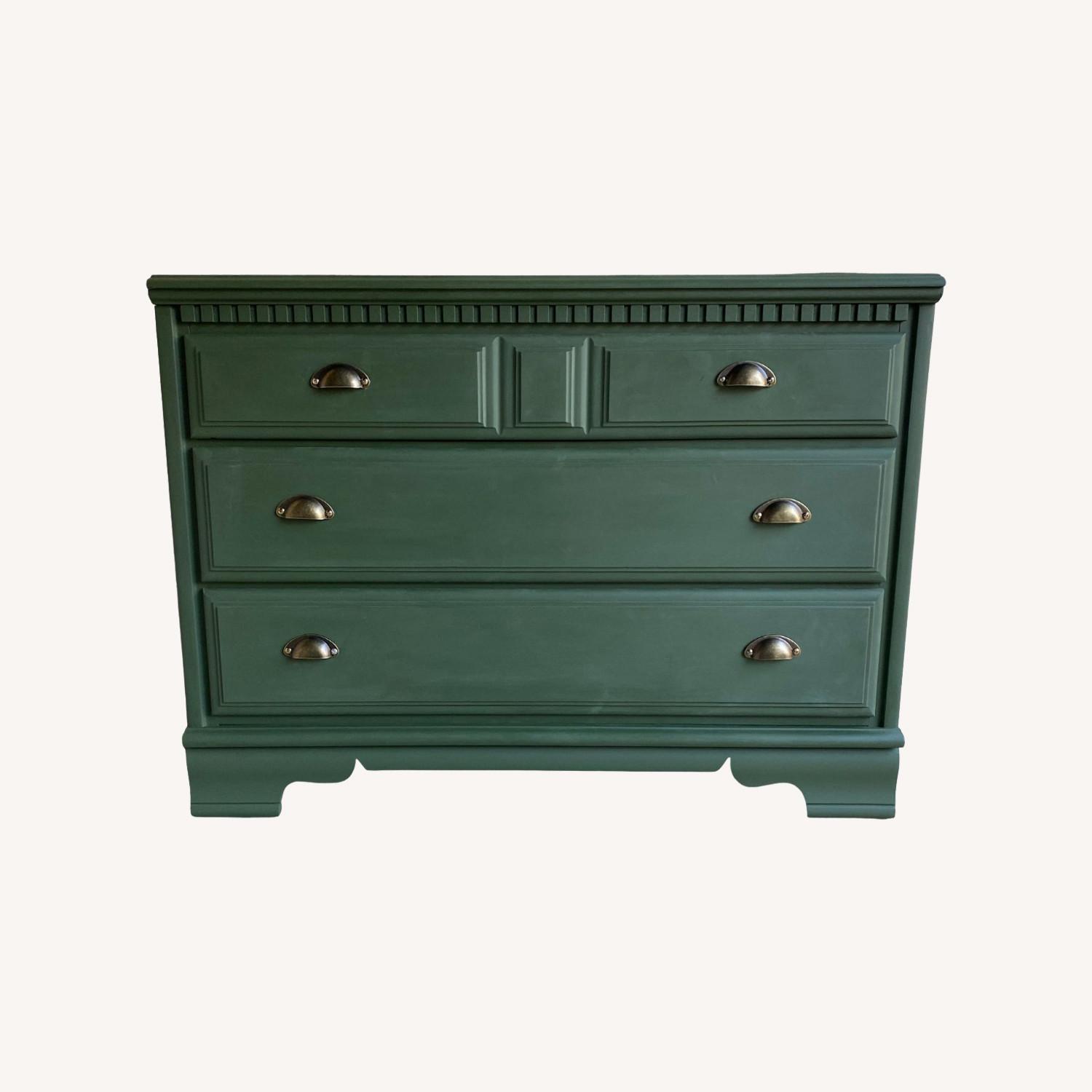 Bassett Green Wood Dresser - image-0