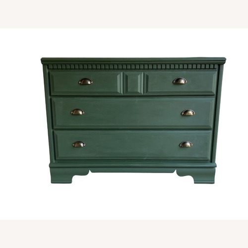 Used Bassett Green Wood Dresser for sale on AptDeco