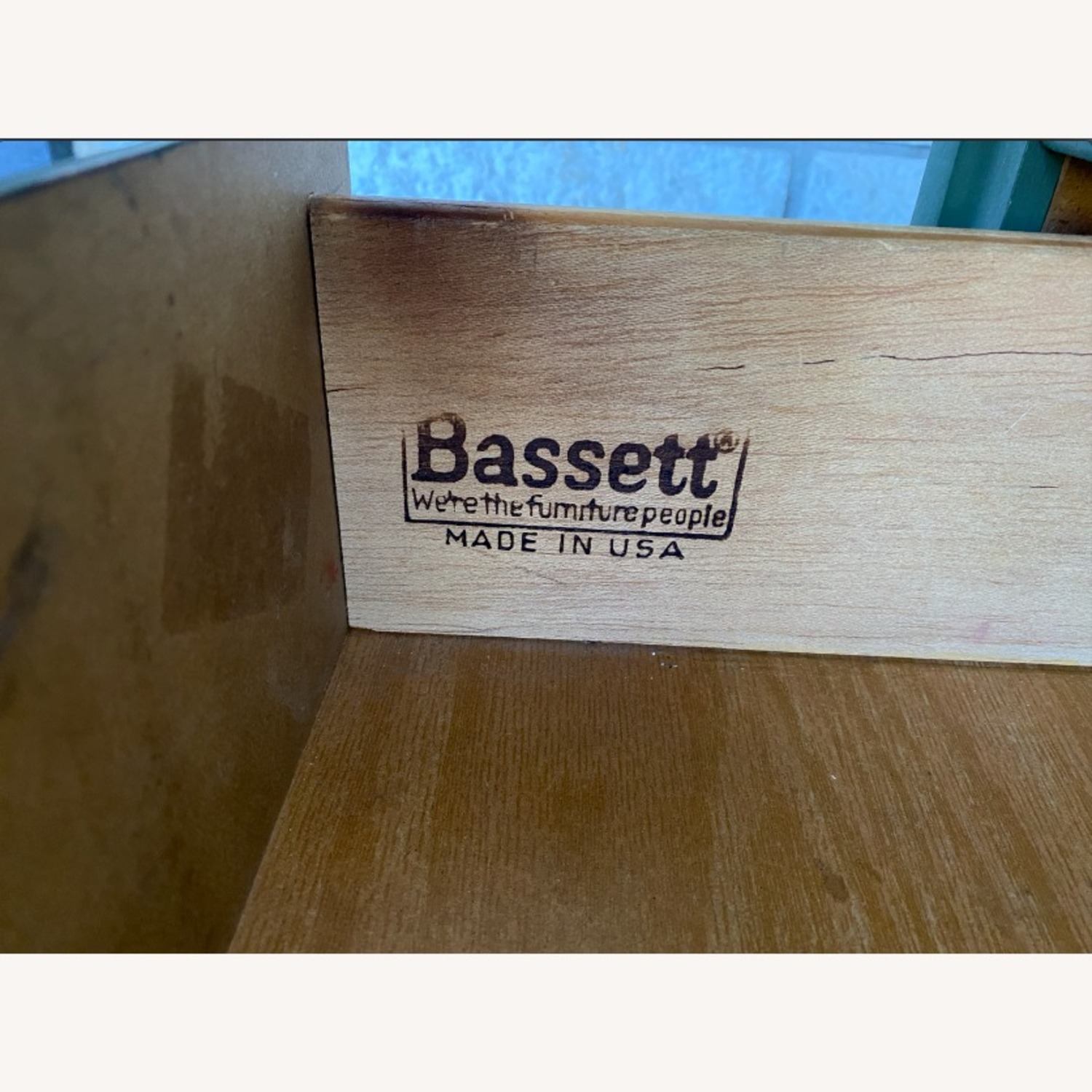 Bassett Green Wood Dresser - image-2