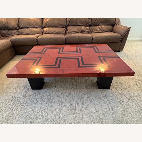 Used Dark Brown Coffee Table for sale on AptDeco