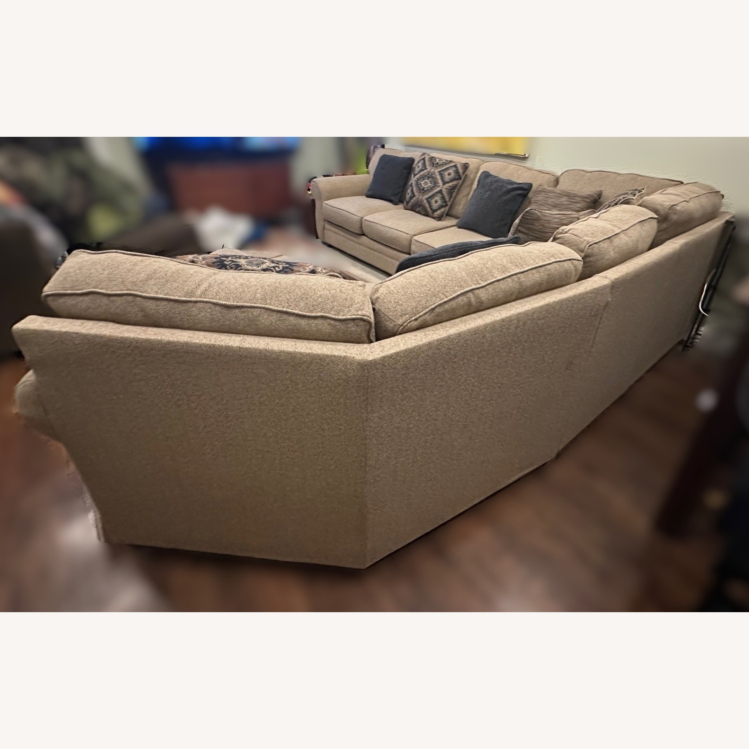 Ashley Furniture Beige Baceno Sectional - image-2