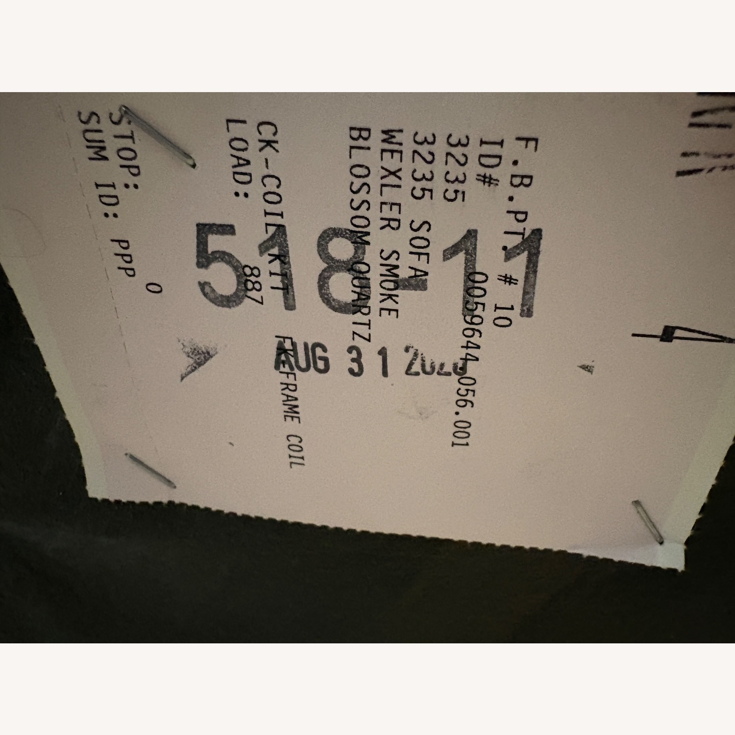 Simply Amish Gray 2 Seater Sofa - image-6