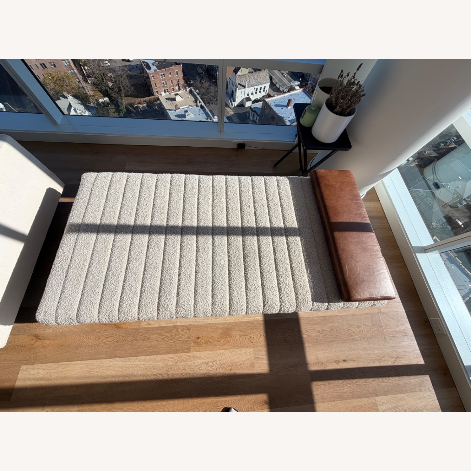 CB2 Canale Boucle Upholstered Daybed - image-2