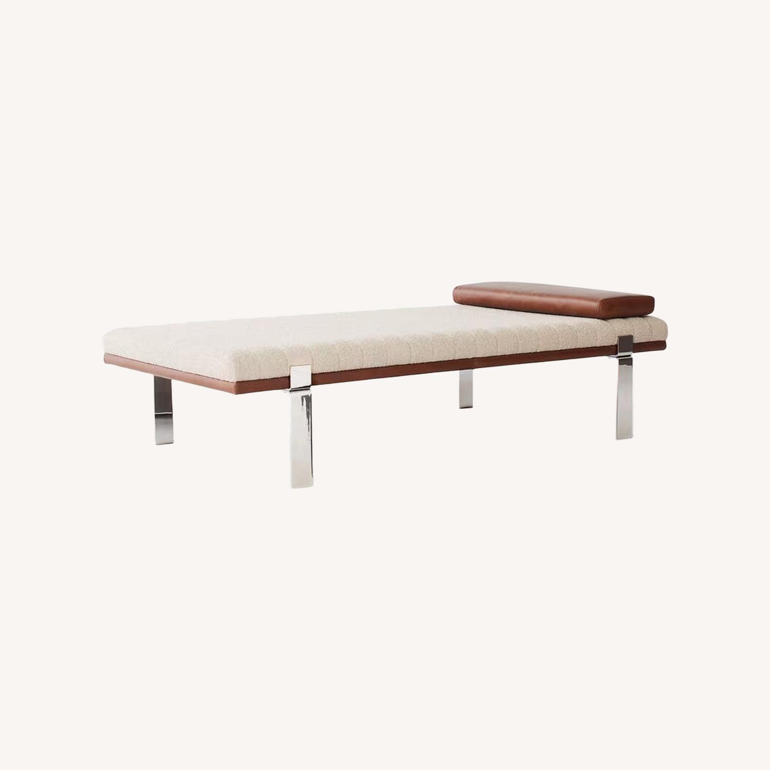 CB2 Canale Boucle Upholstered Daybed - image-0