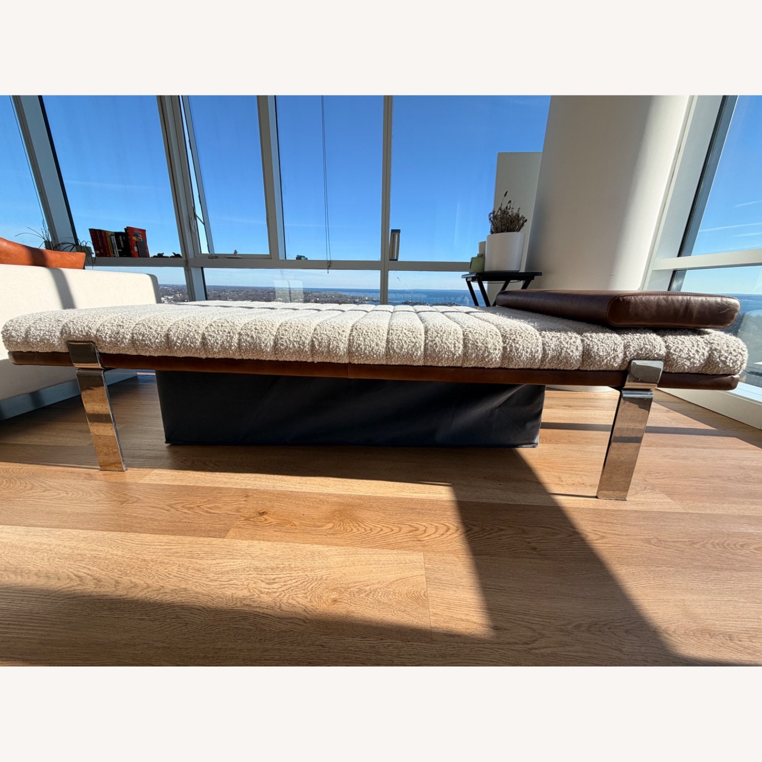 CB2 Canale Boucle Upholstered Daybed - image-4