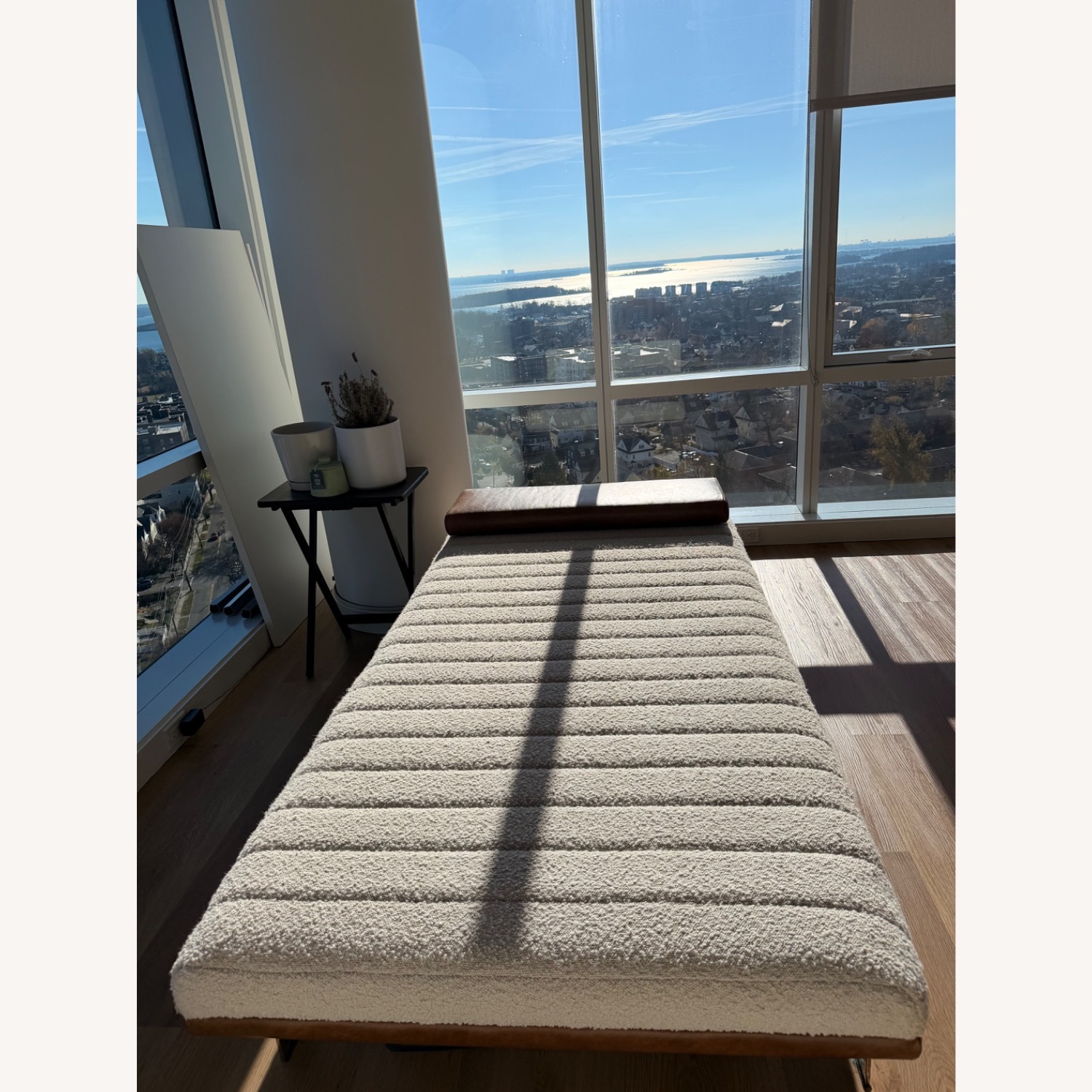 CB2 Canale Boucle Upholstered Daybed - image-3