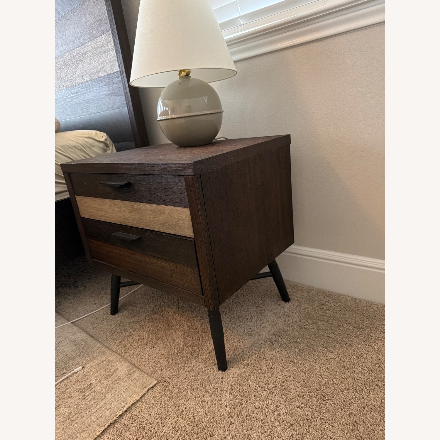 Rooms To Go Midtown Loft Brown Nightstand - image-2
