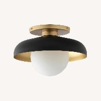 Schoolhouse Caldera 9" Flush Mount Lighting