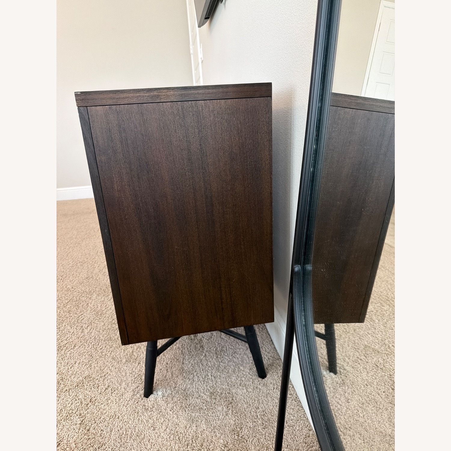 Rooms To Go Dark Brown Wood Dresser - image-3