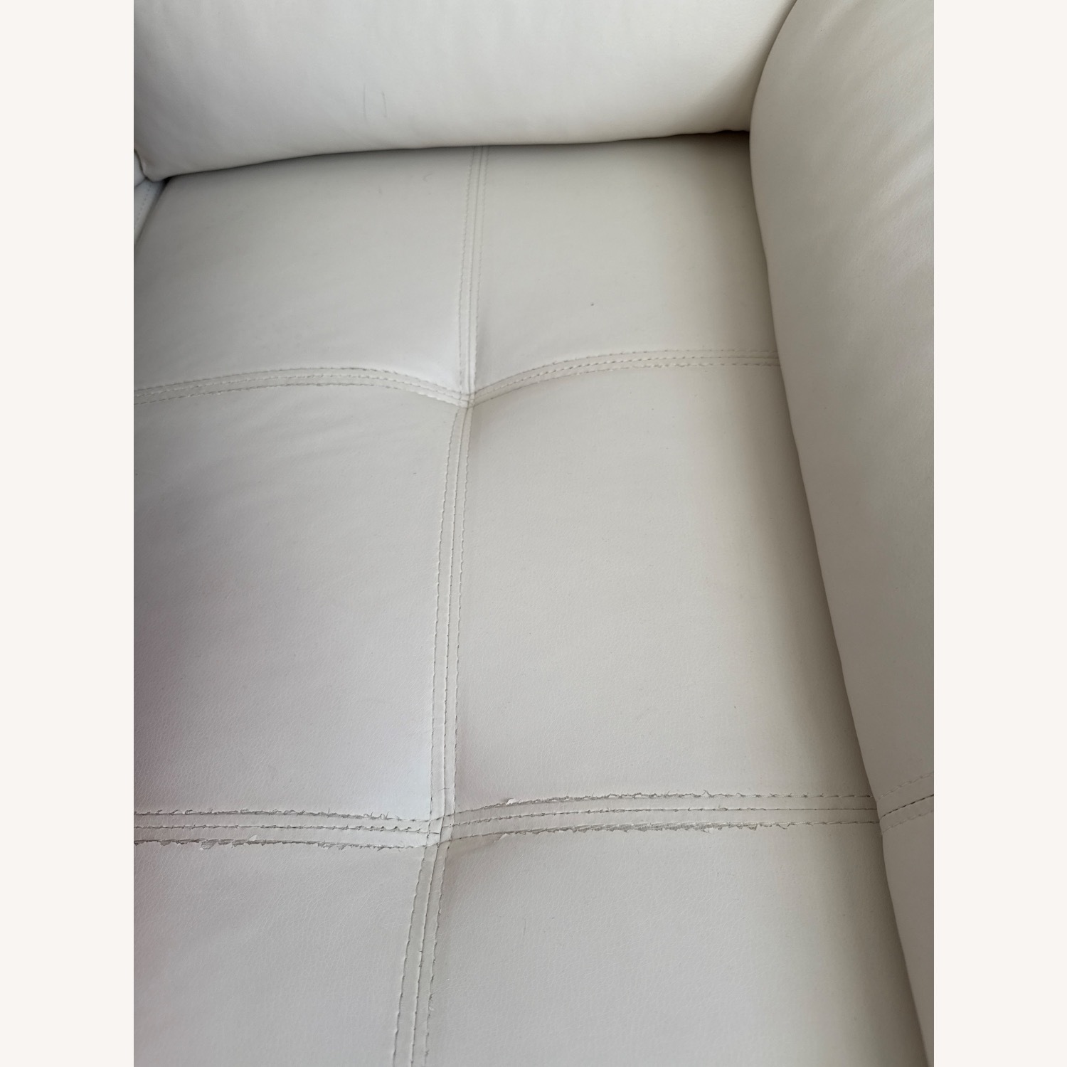 Faux Leather Right Hand Sleeper Sofa  - image-2