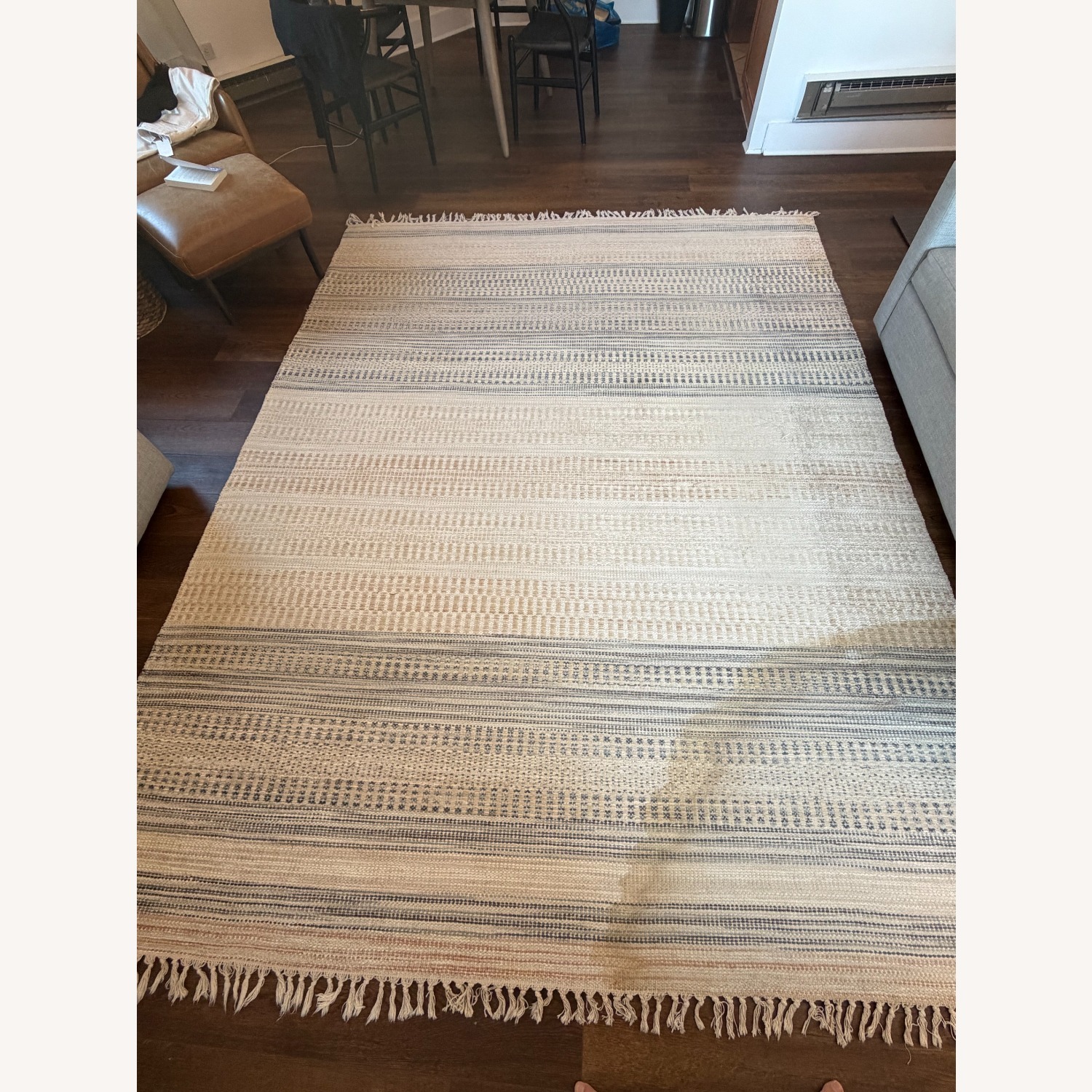Pottery Barn Marina Flatweave Rug 8' x 10' - image-4