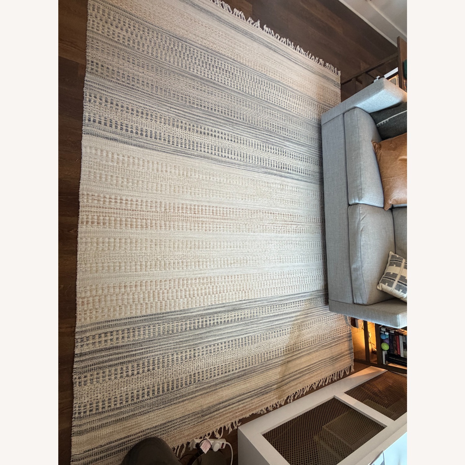 Pottery Barn Marina Flatweave Rug 8' x 10' - image-3