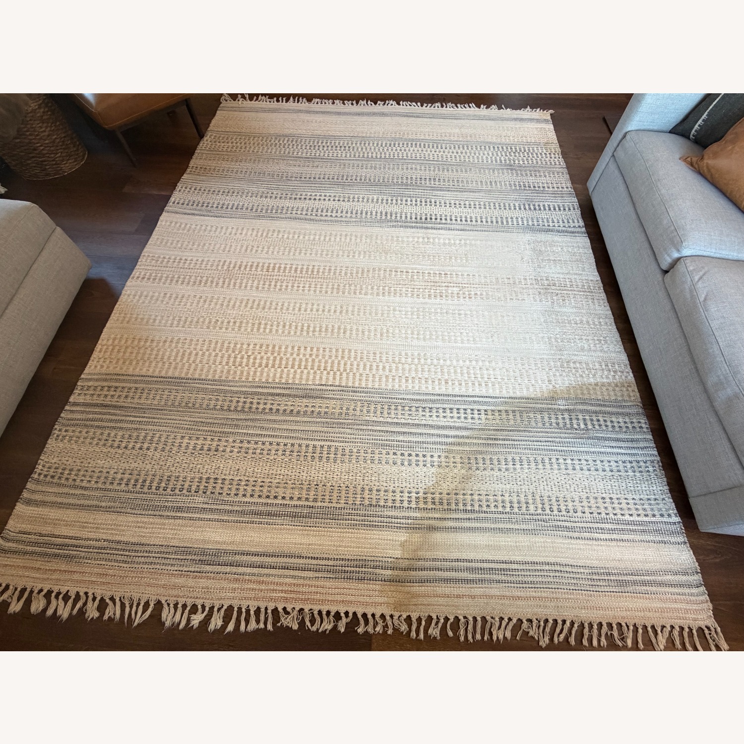 Pottery Barn Marina Flatweave Rug 8' x 10' - image-1