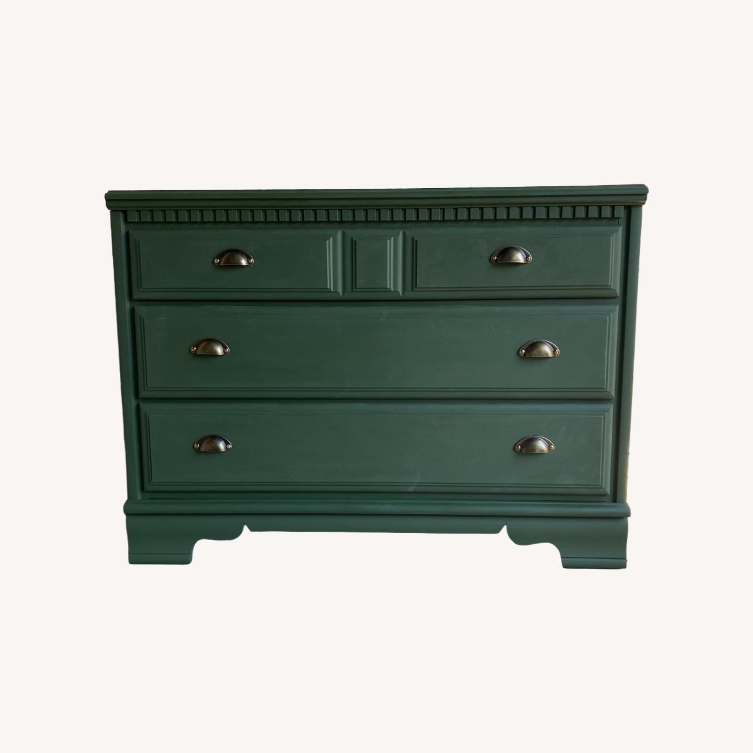 Bassett Green Wood Dresser - image-0