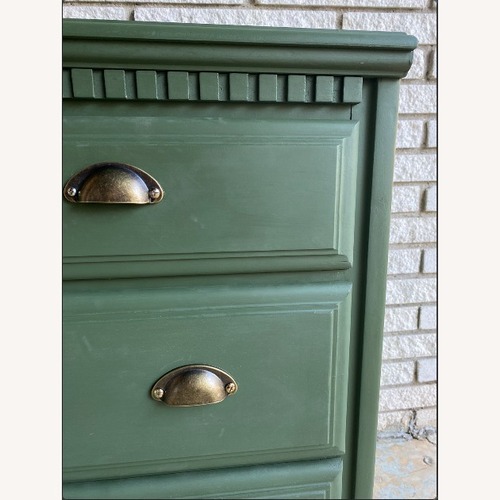 Used Bassett Green Wood Dresser for sale on AptDeco