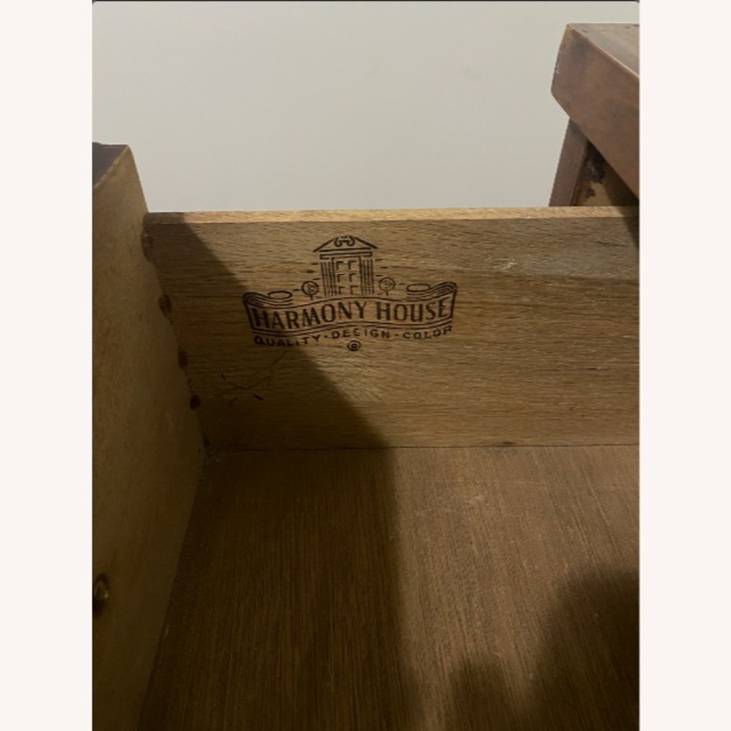 Vintage/Antique Finds Green Wood Dresser - image-4