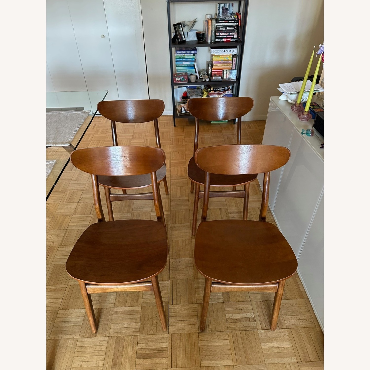 West Elm Classic Cafe Dining Chairs (set of 4) - image-9