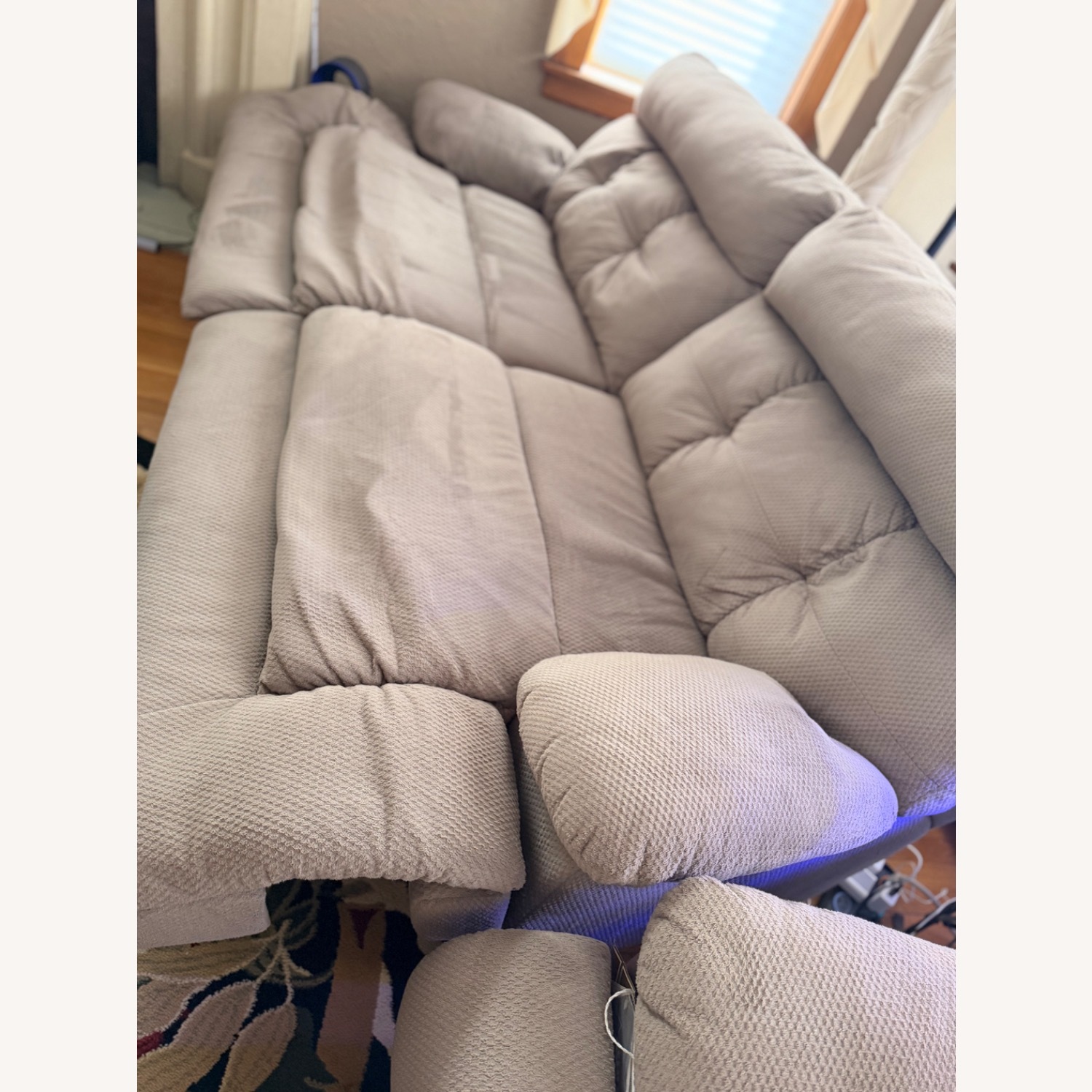 Ashley Furniture Light Gray 3+ Seater Sofa - image-4