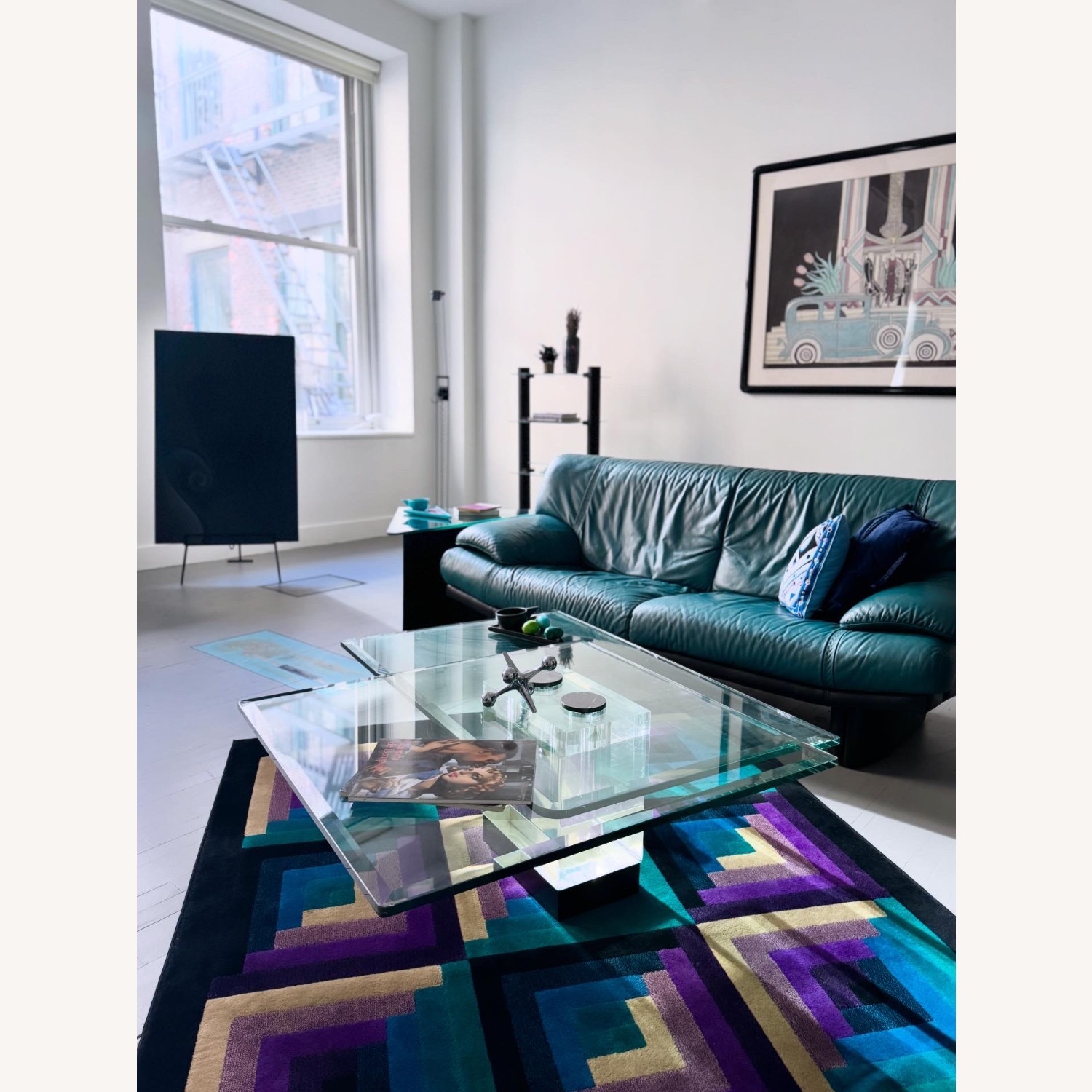 Rare Signed 1970s Lucite Coffee Table  - image-2