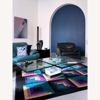 Rare Signed 1970s Lucite Coffee Table