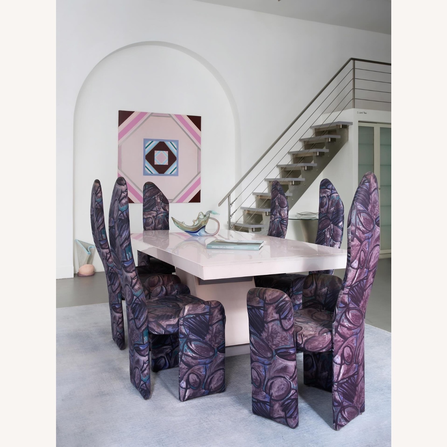 Monumental Vintage Modern Dining Table - image-4