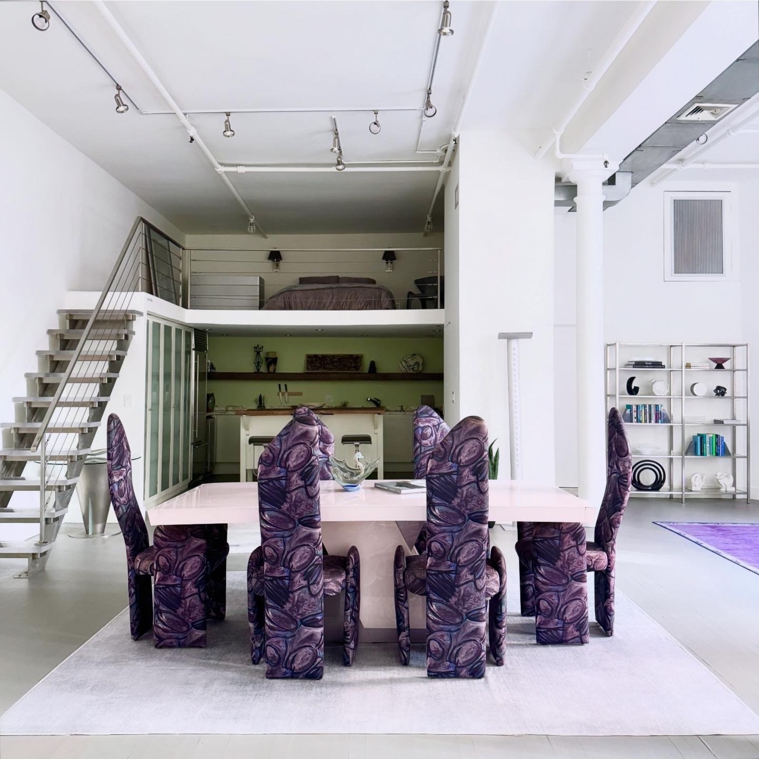 Monumental Vintage Modern Dining Table - image-5