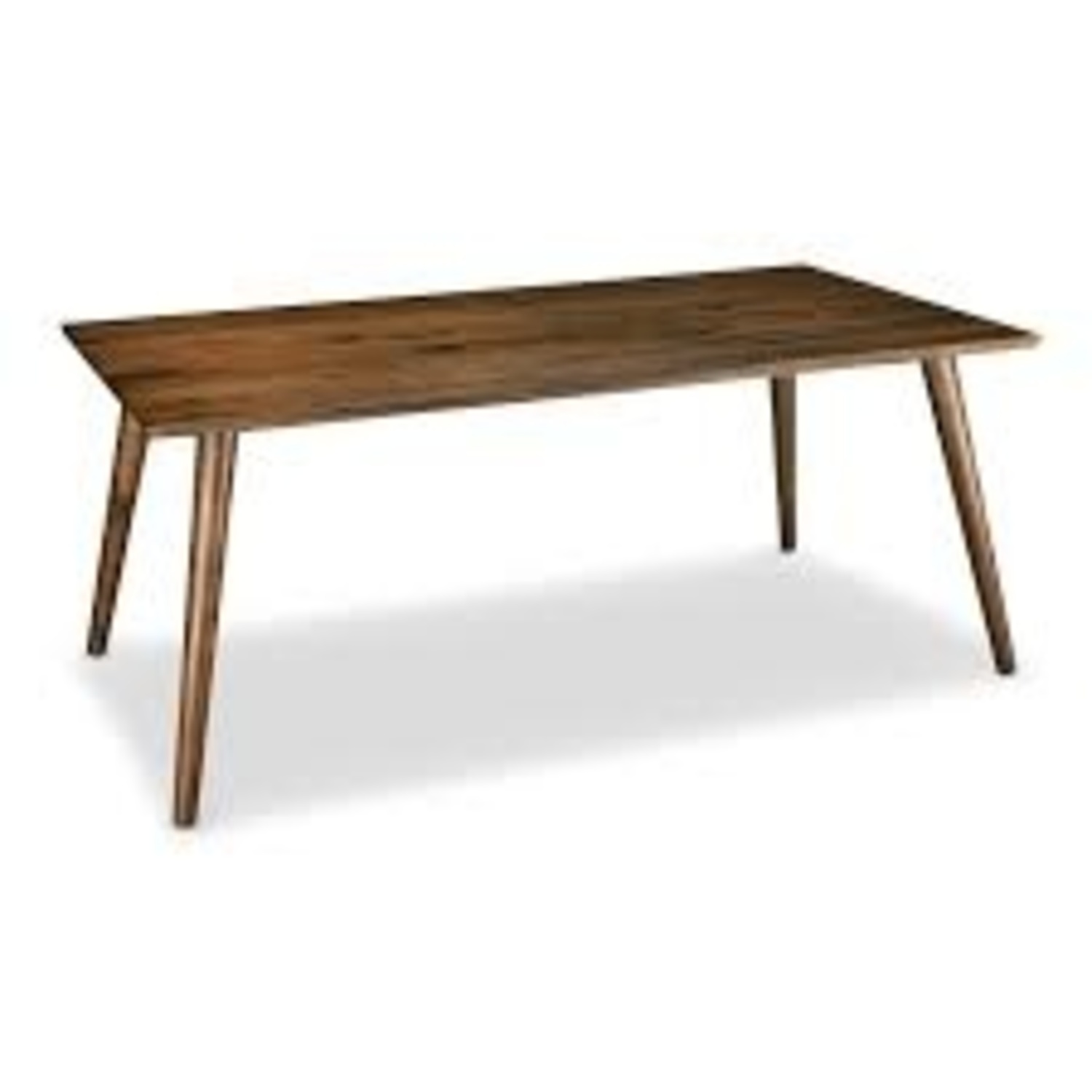 Poly and Bark Brown Wood Dining Table - image-0