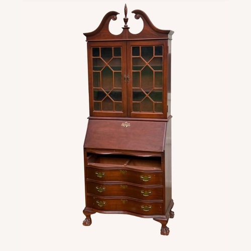 Used Vintage Mahogany Secretary Desk for sale on AptDeco