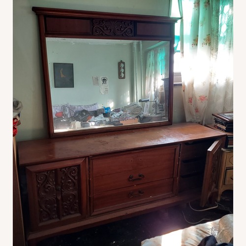Used Vintage Dresser with Mirror for sale on AptDeco