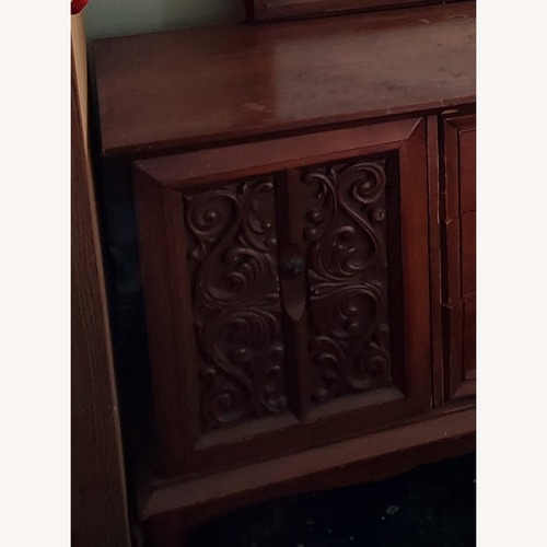 Used Vintage Dresser with Mirror for sale on AptDeco