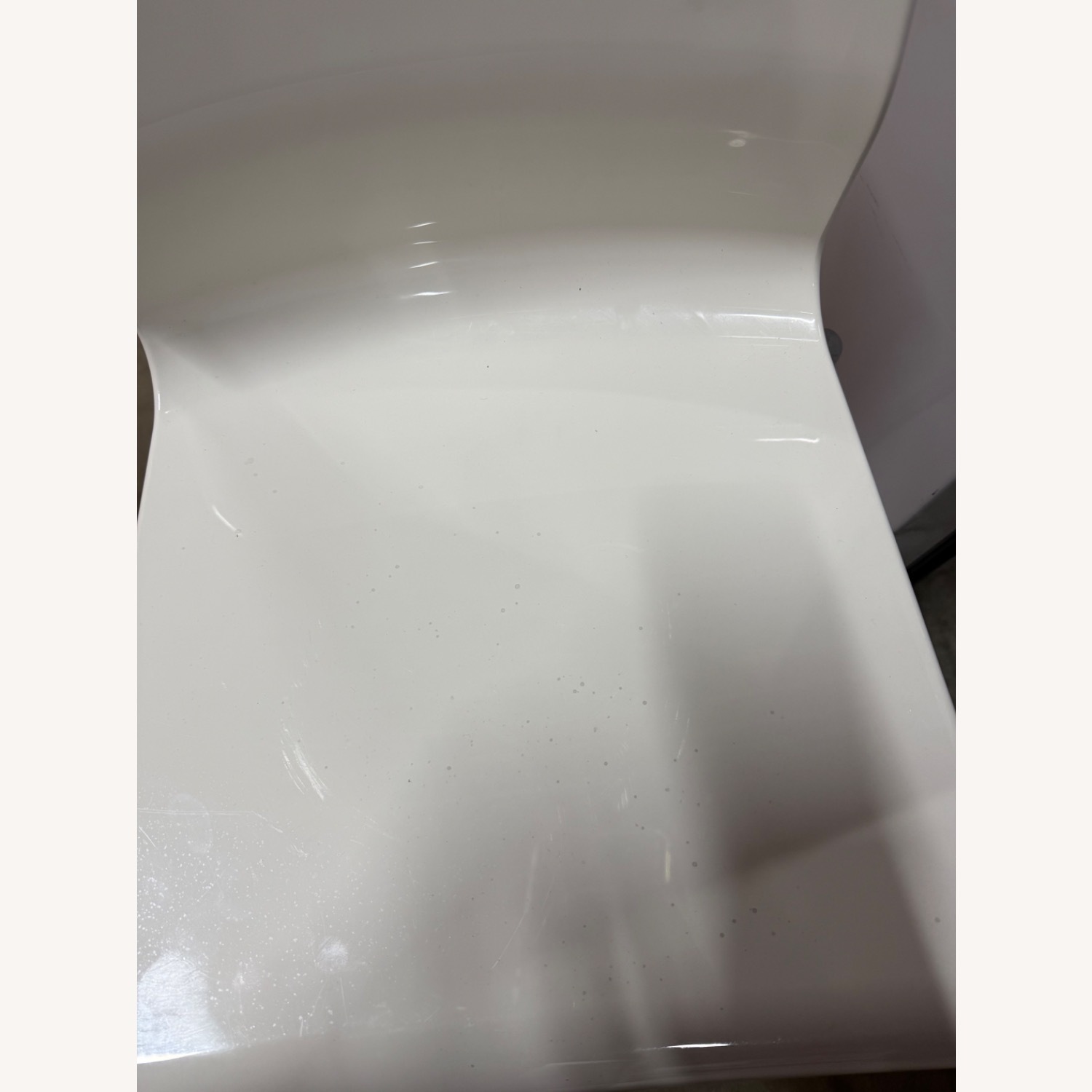 IKEA Bar Stool Counter Height White Chrome Plated - image-6