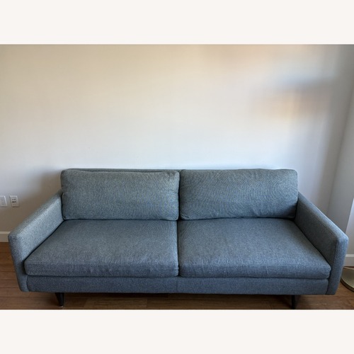 Used Room & Board Green Fabric 2 Piece Sectional for sale on AptDeco