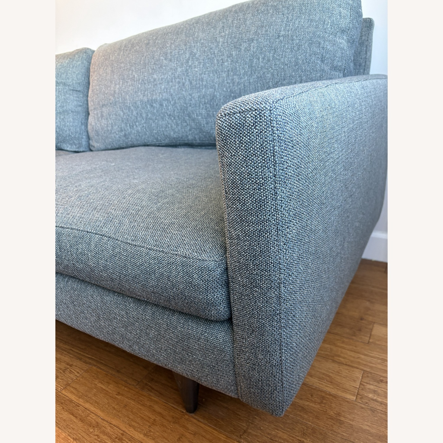 Room & Board Green Fabric 2 Piece Sectional - image-3