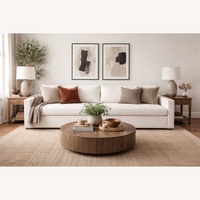 Restoration Hardware Belgian Track Arm Bench-Cushion Sofa